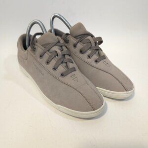 Easy Spirit AP1 Suede Walking Sneakers Gray Casual Comfortable Size 7N Narrow